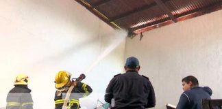 Foto: Incendio en Mercado Oriental /TN8