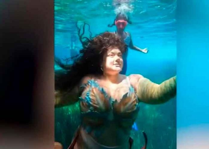 Foto: Conozcan a la sirena de talla grande que se hizo tendencia en redes sociales/ Cortesía