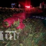 Foto: Conductor de camión de mazorcas muere tras volcarse en carretera Jinotega-Managua / TN8