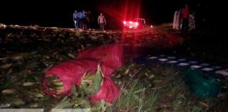Foto: Conductor de camión de mazorcas muere tras volcarse en carretera Jinotega-Managua / TN8