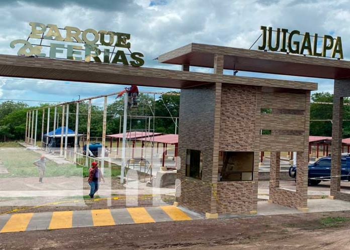 Foto: Casi listo el parque municipal de Ferias en Juigalpa, Chontales/TN8