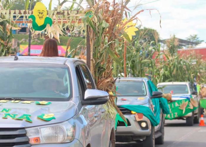 Foto: Con alegría celebran en Siuna /cortesía