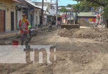 Foto: Mejoramiento vial en San Juan del Sur /TN8