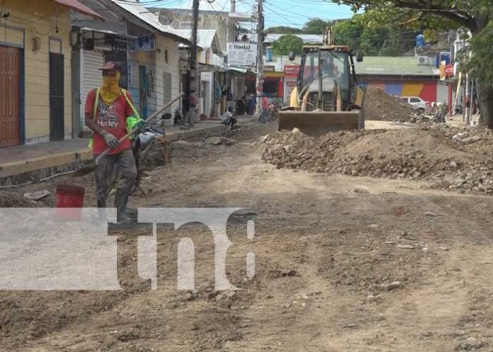 3 Foto: Mejoramiento vial en San Juan del Sur /TN8