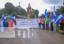 Inicia construcción de 400 metros de calles para el pueblo en Siuna Siuna con mejores condiciones de vida