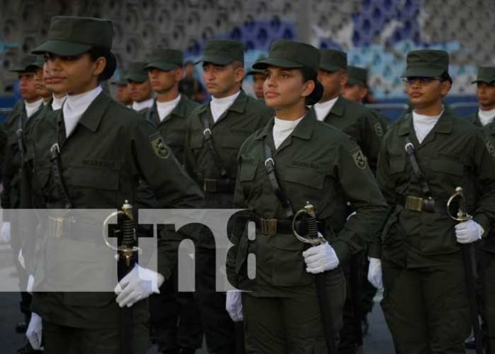 Foto: Presidente de Nicaragua y miembros del ejército reafirman su compromiso en defensa del pueblo / TN8