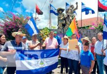 Foto: Matagalpa recibe antorchas libertarias / Tn8