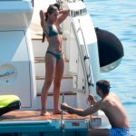 Clara Chía impacta con un espectacular bikini verde en Croacia