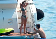 Clara Chía impacta con un espectacular bikini verde en Croacia