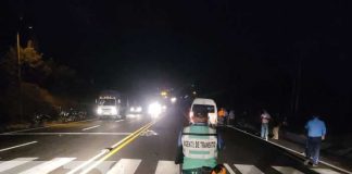 Foto: Anciano muere en carretera Masaya /TN8