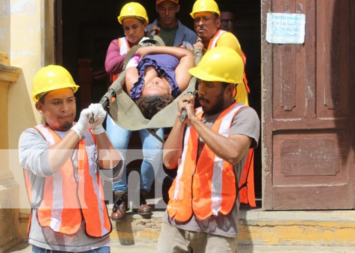 Foto: Ejercicio Multiamenazas en Nicaragua / TN8