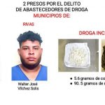 «Mano dura» Presentan resultados exitosos de operativos policiales en Rivas Agente del orden brindan tranquilidad en Rivas