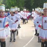 Estudiantes de Managua conmemoran el 14 y 15 de septiembre Foto: Acto cultural en Managua por el 14 y 15 de septiembre / TN8