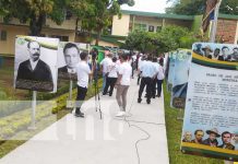 Foto: Inauguración del Paseo de los Héroes Defensores de la Soberanía en la UNA / TN8