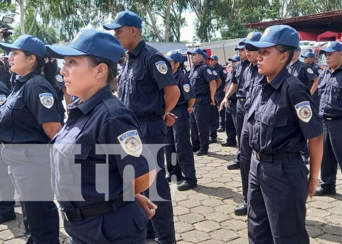 Foto: Capacitación de bomberos en Nicaragua / TN8