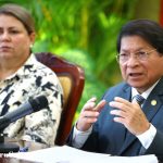 Canciller de Nicaragua: El mundo habló claro contra el imperialismo Foto: Palabras del Canciller de Nicaragua, Denis Moncada, tras la Asamblea 78 de la ONU / CCC Jairo Cajina