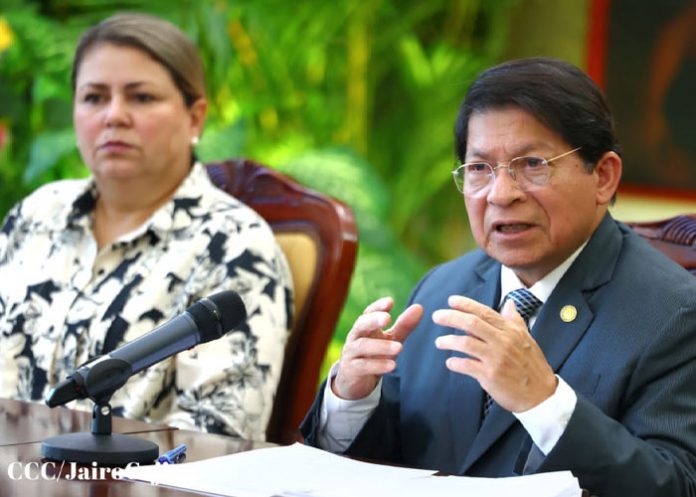 cancil-2 Foto: Palabras del Canciller de Nicaragua, Denis Moncada, tras la Asamblea 78 de la ONU / CCC Jairo Cajina