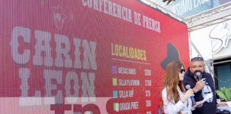 Foto: Conferencia de prensa concierto Carín León y Los Temerarios / TN8