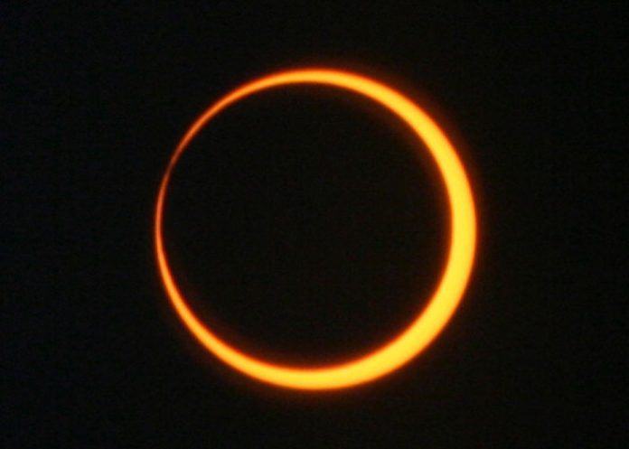 Foto: Eclipse anular de Sol