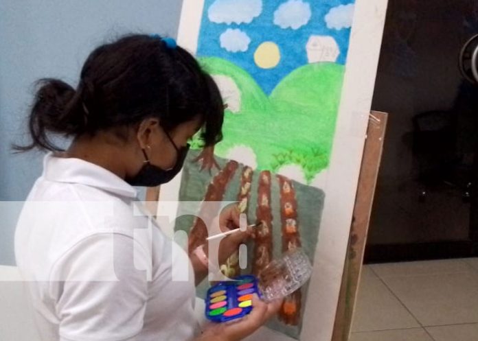 Foto: Concurso de Dibujo en Nicaragua promovido por el MINED / TN8