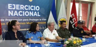 Foto: Autoridades de Nicaragua anuncian Ejercicio Multiamenazas / TN8
