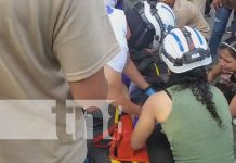 Chavalo de 17 años en moto «aparentemente» provoca colisión en Estelí Foto: Accidente de tránsito en Estelí / TN8