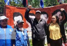¡Honor y gloria! Homenaje a los héroes y mártires de Nandaime Foto: Homenaje a héroes y mártires de Nandaime / TN8