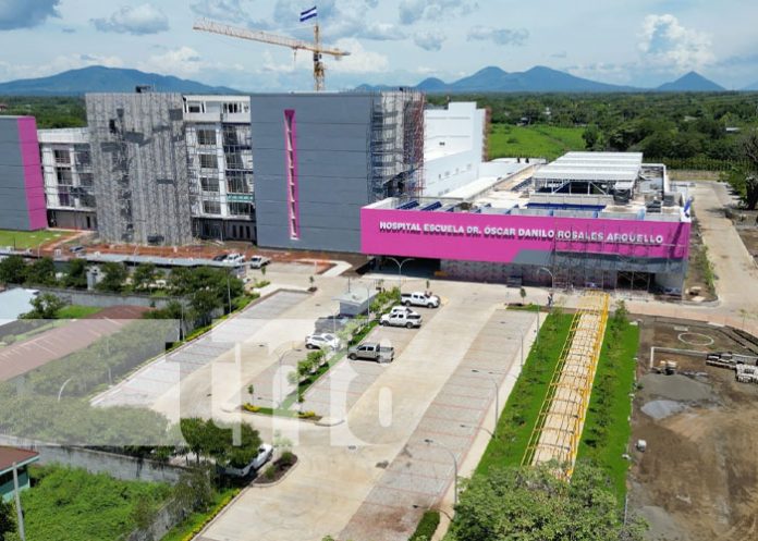 Foto: Avances en construcción del Hospital Escuela de León / TN8