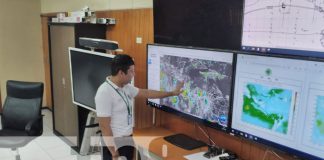 Foto: Pronóstico de lluvias para Nicaragua en INETER / TN8