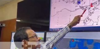 Foto: Conferencia de prensa del INETER en Nicaragua / TN8