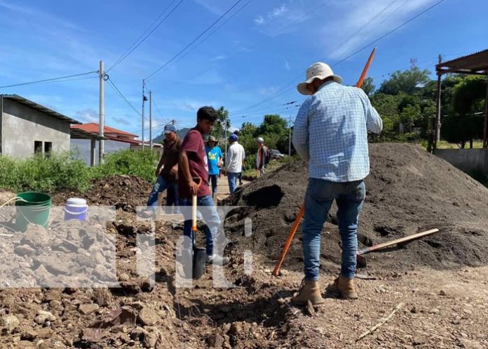 Foto: Mejoramiento de calles en barrios de Jinotega / TN8