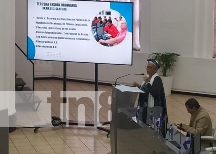loria-02 Foto: Sesión parlamentaria en Nicaragua / TN8