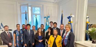 Embajada de Nicaragua en París conmemora la Independencia de Centroamérica