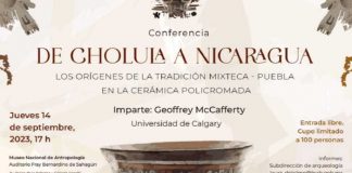 Nicaragua presente en conferencia impartida por el Antropólogo Geoffrey McCafferty