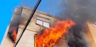 Niña salta por la ventana y sobrevive a incendio