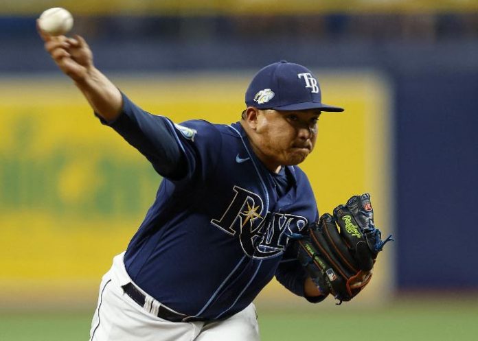 Erasmo lanzó este martes vs Angels Erasmo Ramírez lucha por ir a postemporada