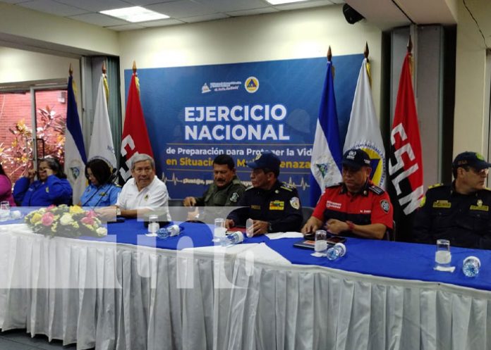 Foto: Califican de éxito el III Ejercicio Nacional Multiamenazas 2023 en Nicaragua / TN8