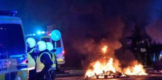 Foto: Violencia se desata en Suecia