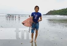 Olas bravas y buena vibra: Circuito Nacional de Surf en San Juan del Sur Foto: Torneo de Surf en San Juan del Sur / TN8
