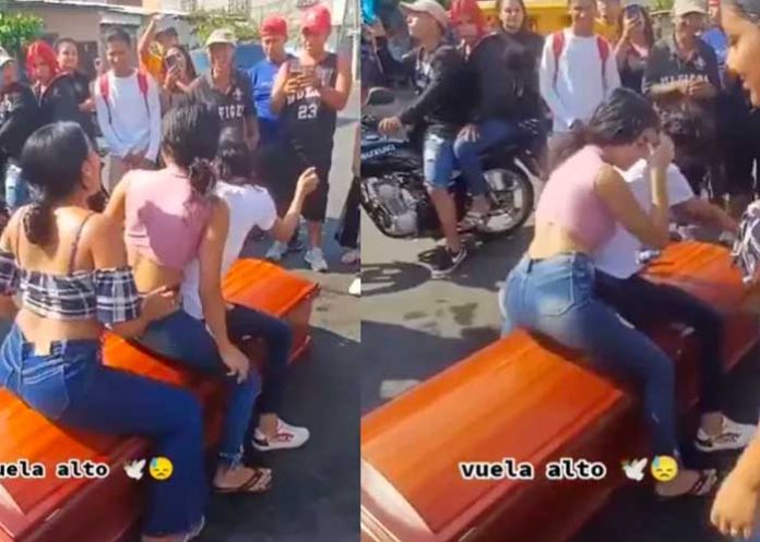 Despiden a su amiga muerta bailando reguetón