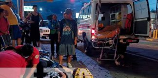 Foto: Percances viales en Managua: Mujer herida y motociclista ebrio en accidentes / TN8