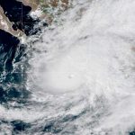 Foto: Huracán Lidia en México /cortesía