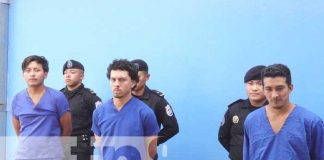 Policía Nacional pone tras las rejas a sujetos en toda Nicaragua