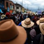 Líderes indígenas de Guatemala aseguran fuertes protestas hasta lograr respuestas Foto: líderes indígenas de Guatemala en protestas /cortesía