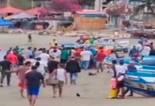 Tiroteo en una playa de Ecuador deja dos muertos y lesionados