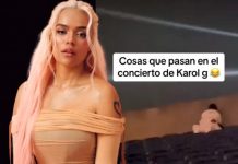 «Cobrándole el boleto» Pareja es captada haciendo el «Fukunfunkun» en concierto "Cobrándole el boleto" Pareja es captada haciendo el "Fukunfunkun"