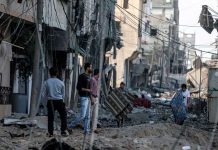Foto: una auténtica catástrofe en Gaza /cortesía