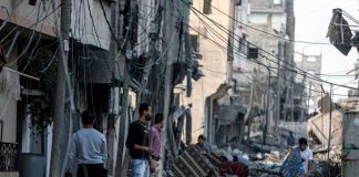 Foto: una auténtica catástrofe en Gaza /cortesía