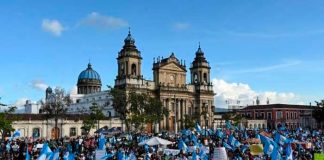Foto: Protestas en Guatemala /cortesía