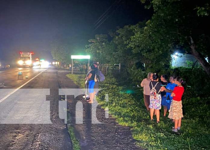 Hombre de 46 años fallece tras accidente mortal en Chichigalpa-León